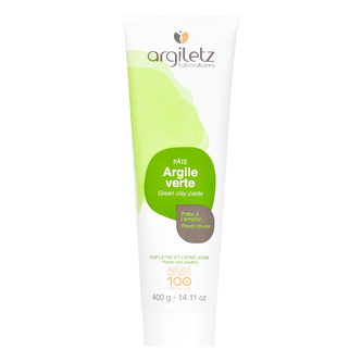 Jíl zelený v tubě k přímému použití 400 g   ARGILETZ