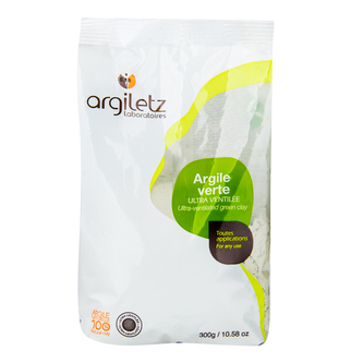 Jíl zelený ultra ventilovaný 300 g   ARGILETZ