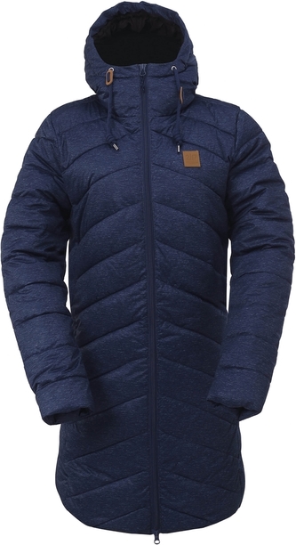 HINDÅS - dámský zateplený kabát - navy - S