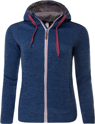 FAGERHULT - dámská mikina s kapucí (wavefleece,DWR) - modrá - 42
