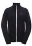 SIKVIK - Pánská celorozepínací mikina (powerfleece) - Black - 3XL