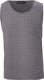 MARINE - Pánské triko bez rukávů - Grey mel - 4XL