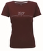 TUN - dámské funkční triko s kr.rukávem - Wine Red - 36