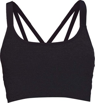 OXIDE - bezešvá sportovní podprsenka - Black - L/XL