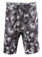 Moholm- pánské běžecké kraťasy - černé / AOP - L