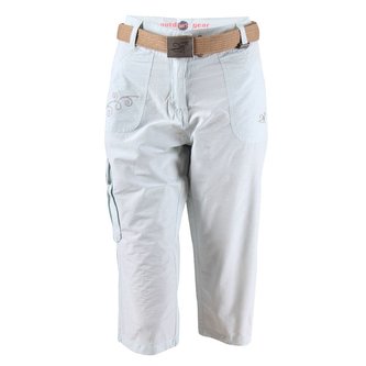 ARNÄS - dámské 3/4 kalhoty s opaskem ledově modrá - 36