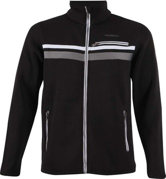 Svetr flatfleece True North - černý - L