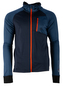 GTS 3003 M S20 - Pánská mikina s kapucí, Bicolour - steel blue - 3XL