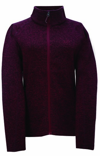 HOLM - dámská fleecová mikina - magenta - 42