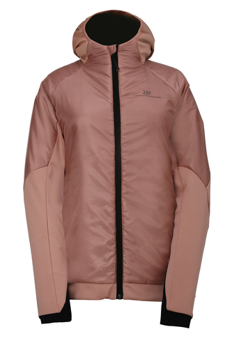 JUTIS - ECO dámská hybridní bunda PRIMALOFT - dusty rose - XXL