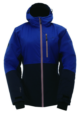 GÄRDET - ECO dámská lehká zateplená lyžařská bunda - navy - M