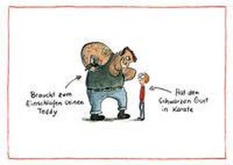 AnyBody Postkartenset \"Karate\"