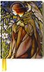Zápisník Flame Tree Tiffany Angel Stained Glass Window
