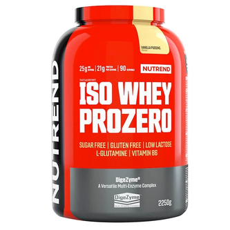 Nutrend Iso Whey PROZERO - Bílá čokoláda - 500 Gramů