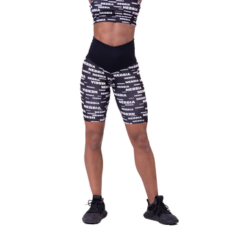 Nebbia NEBBIA x SEAQUAL cyklistické šortky 771 - Černá - S