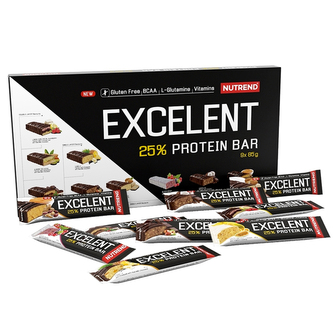 Nutrend Excelent Protein Bar - Dárkové balení - 765 Gramů