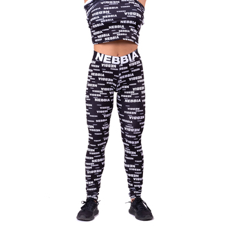 Nebbia NEBBIA x SEAQUAL legíny 770 - Černá - M