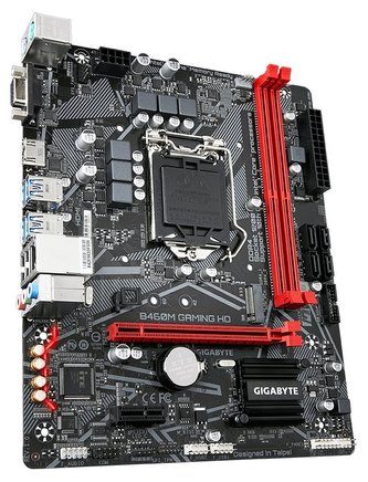 GIGABYTE B460M GAMING HD / Intel B460 / LGA 1200 / 2x DDR4 DIMM / M.2 / VGA / HDMI / mATX