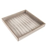 podnos dekorační 25x25x3cm dřevěný ŠE