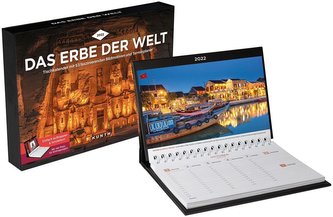 Das Erbe der Welt Tischkalender 2022