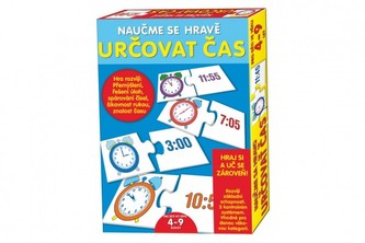 Puzzle deskové Naučme se hravě určovat čas