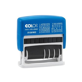 COLOP S 120/WD Mini-Info Dater, datumové razítko+text