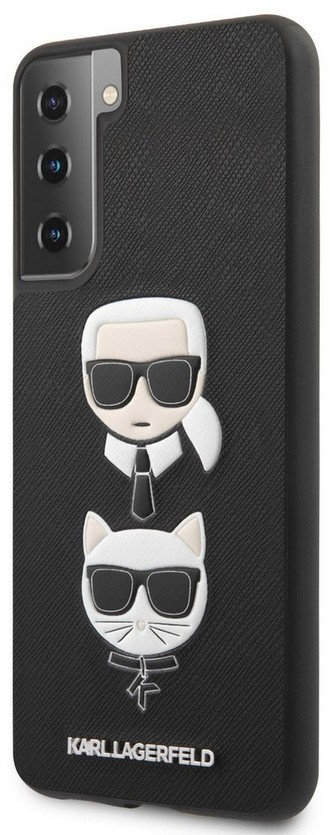 Karl Lagerfeld Saffiano Case Samsung S21, Black