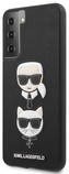 Karl Lagerfeld Saffiano Case Samsung S21, Black