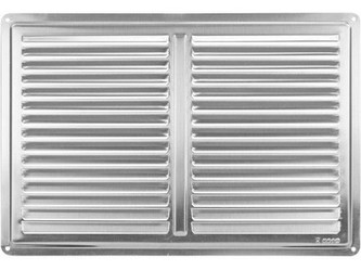 mřížka větrací krytka 300x200mm nerez