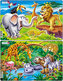 Puzzle MIDI - Safari/14 dílků (2 druhy)