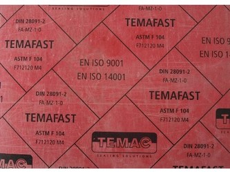 deska těsnicí 210x297x2mm TEMAFAST