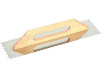 hladítko nerez zuby 8 500x130mm PROFI FESTA