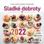 Kalendář 2022 - Sladké dobroty, malý stolní týdenní, 143 x 140 mm