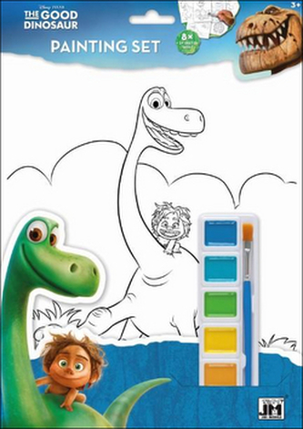 Hodný dinosaurus omalovánka