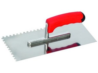 hladítko nerez zuby 12 280x130mm HQ