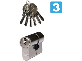 vložka cylindrická 30+65 6kl. Ni, 3.třída bezpečnosti RICHTER