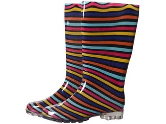 holínky PVC dámské vel. 36 vzor PRUHY (pár)