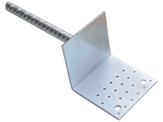 patka kotvicí do země 14-03 120x100mm BV/P Zn