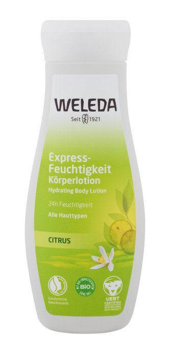 Weleda Citrus Tělové mléko Hydrating 24H 200 ml pro ženy