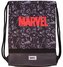 Batoh - pytlík gym bag Marvel: Logo & Ikony (35 x 48 cm) černý polyester