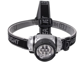 čelovka 7LED, 3 režimy svícení