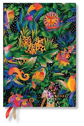 Jungle Song 12-Monatskalender Flexi 2022 Midi Horizontal