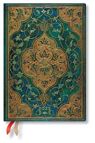 Chroniken in Türkis 12-Monatskalender 2022 Midi Verso