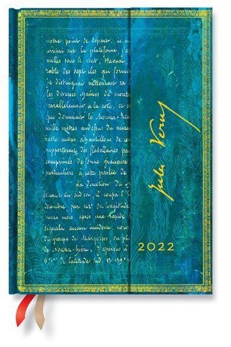 Verne, 20.000 Meilen 12-Monatskalender 2022 Midi Horizontal