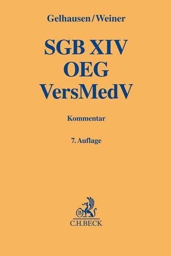 SGB XIV / Opferentschädigungsgesetz / Versorgungsmedizinverordnung Teil A und C