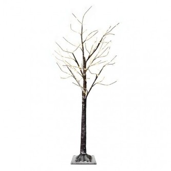 LED svítící stromek, 120 cm, venkovní i vnitřní, teplá bílá