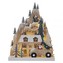 LED vánoční krajinka dřevěná, 22 cm, 2x AA, vnitřní, teplá bílá, časovač