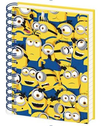 Blok A5 kroužkový Mimoni