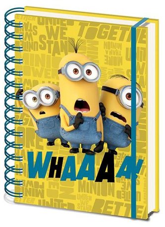 Mimoni Kroužkový blok A5 - WHAAA