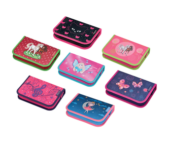 Herlitz - Plný penál, 2 chlopně, měsíční slečna, výběr ze 6 Ks